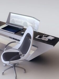 भविष्य की ऑफिस कंप्यूटर टेबल डिजाइन