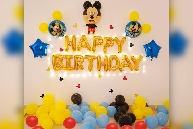बच्चो के जन्मदिन पर करे गुब्बारों से बर्थडे पार्टी डेकोरेशन