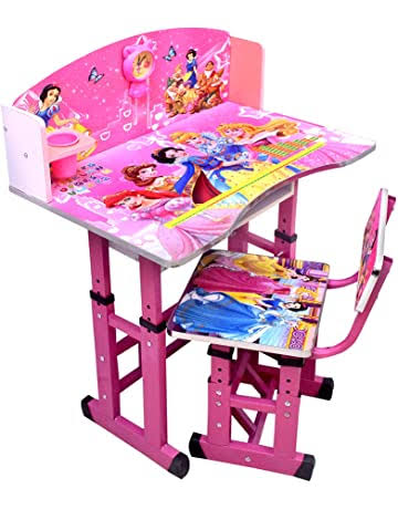 शानदार गुलाबी बच्चो की स्टडी टेबल डिजाइन