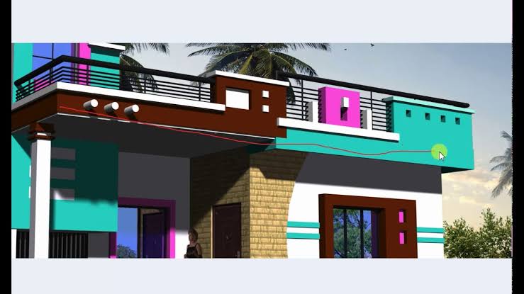 मकान छत की गैलरी डिजाइन 