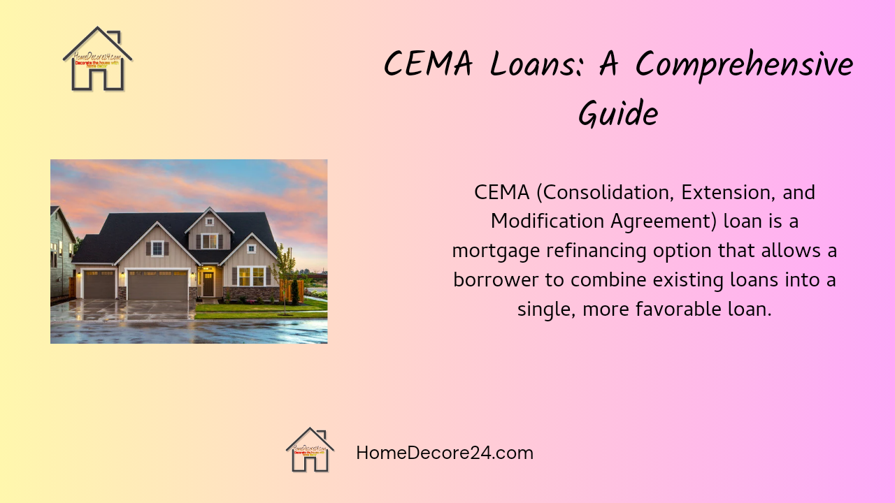 CEMA Loans: A Comprehensive Guide