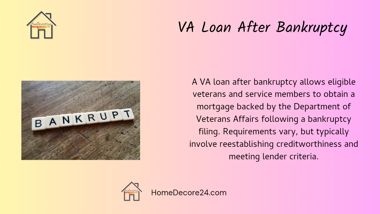 Navigating the Path to a VA Loan After Bankruptcy