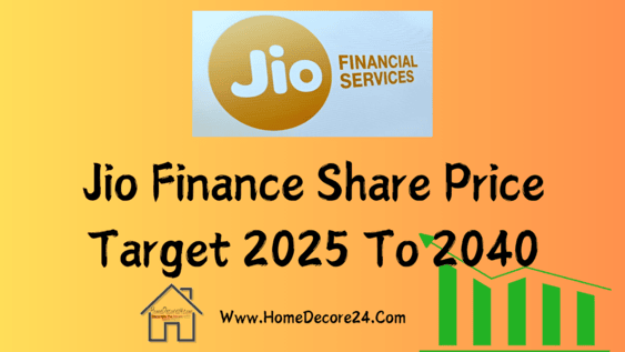 Jio Finance Share Price Target 2024, 2025, 2027, 2030 & 2040