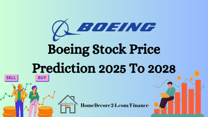 Boeing Stock Price Prediction 2024-2028