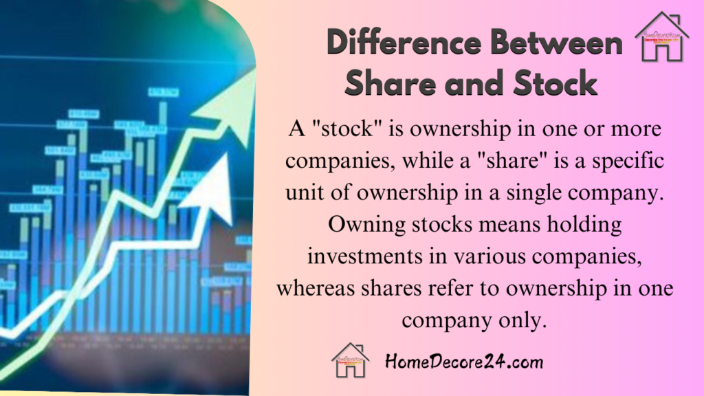 Difference Between Share and Stock: A Complete Guide for Beginners