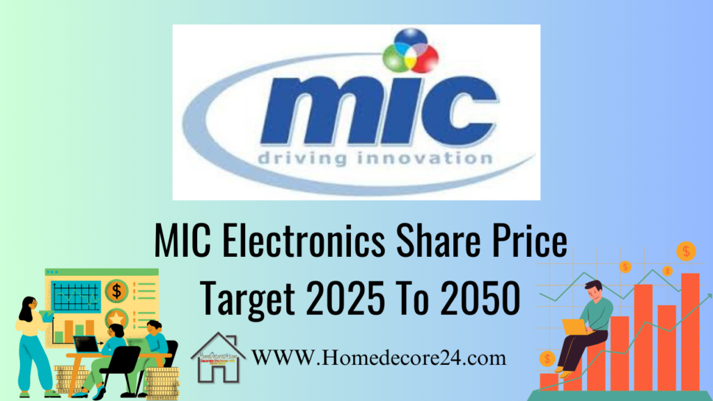 MIC Electronics Share Price Target 2025, 2030, 2035, 2040, 2050